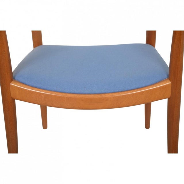 Wood Chair in Mahogany by Hans J. Wegner, 1960s For Sale - Image 7 of 18