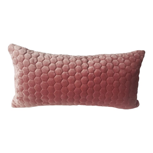 Gaston Y Daniela Quercus Rosa Fabric Pillow Cover For Sale