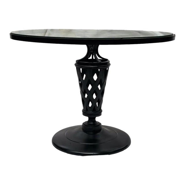 1960s Russell Woodard Florentine New Orleans Center Table for Patio, Attributed For Sale