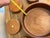 Vintage Mid-Century Modern Genuine Teak Salad Bowl Set - 7 Pieces For Sale In Chicago - Image 6 of 9