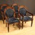A pair of French armchairs from the first half of the 19th century. These exceptionally elegant and rare furniture feature...