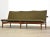 France and Son 1960s Finn Juhl Green Japan 3 Seater Teak Sofa For Sale - Image 4 of 11