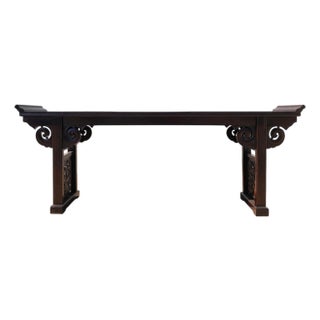 Early 20th Century 99" Long Altar Table For Sale