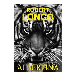 Robert Longo Tiger Poster Exhibition For Sale