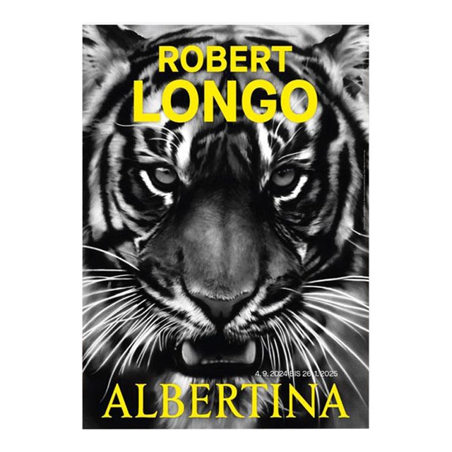 Robert Longo Tiger Poster Exhibition For Sale
