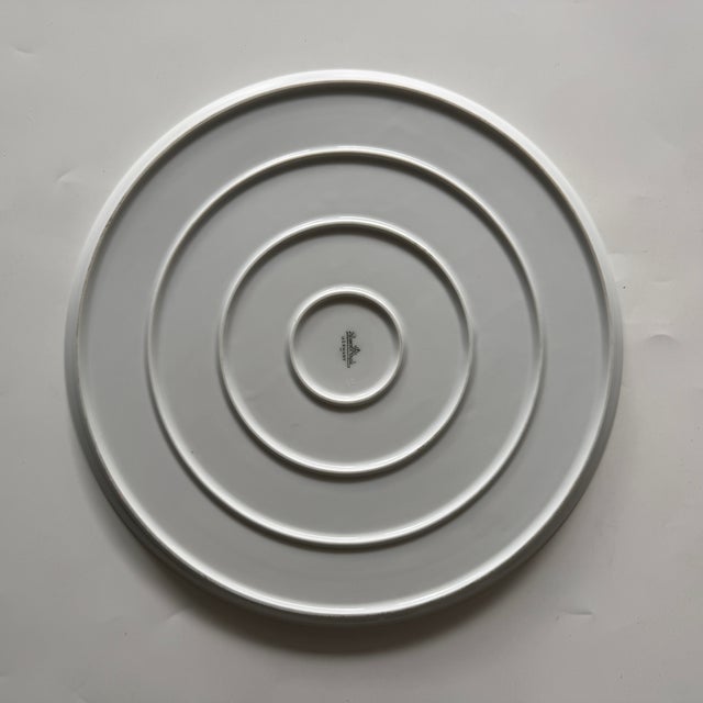 1990s Asimmetria Goldblume Cake Plate by Björn Wiinblad for Rosenthal, 1992 For Sale - Image 5 of 7