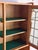 Vintage Oak Hutch Cabinet With Glass Door Denmark 1970s For Sale - Image 10 of 10