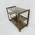 Mid-Century Brass Bar Car with Smoked Glass, 1970s For Sale - Image 11 of 18