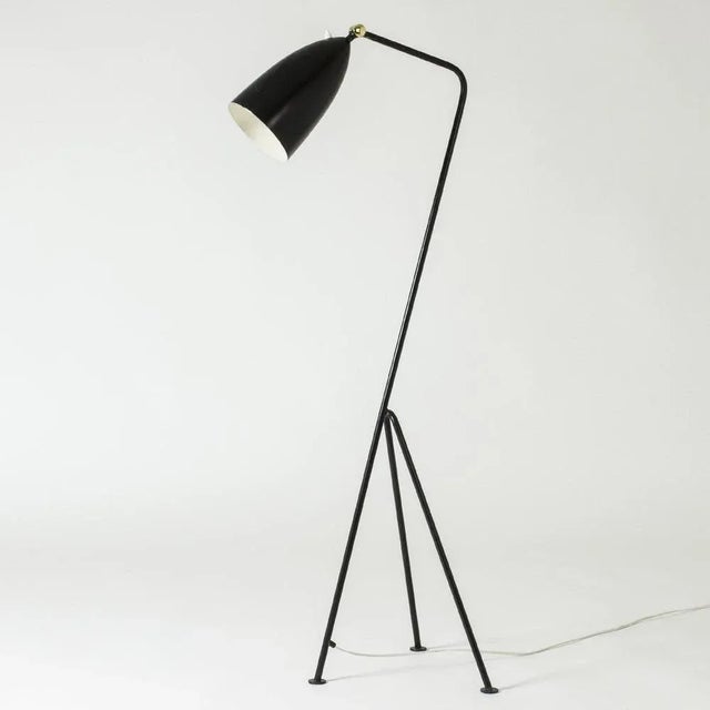 Vintage Grasshopper Floor Lamp by Greta Grossman for Bergboms, 1950s For Sale - Image 11 of 11