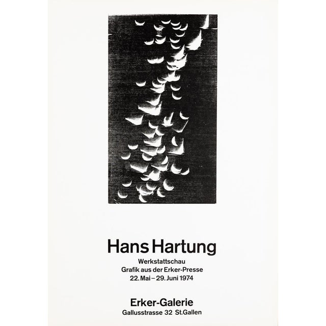 Hans Hartung, The Flight, Original Lithograph For Sale - Image 6 of 6