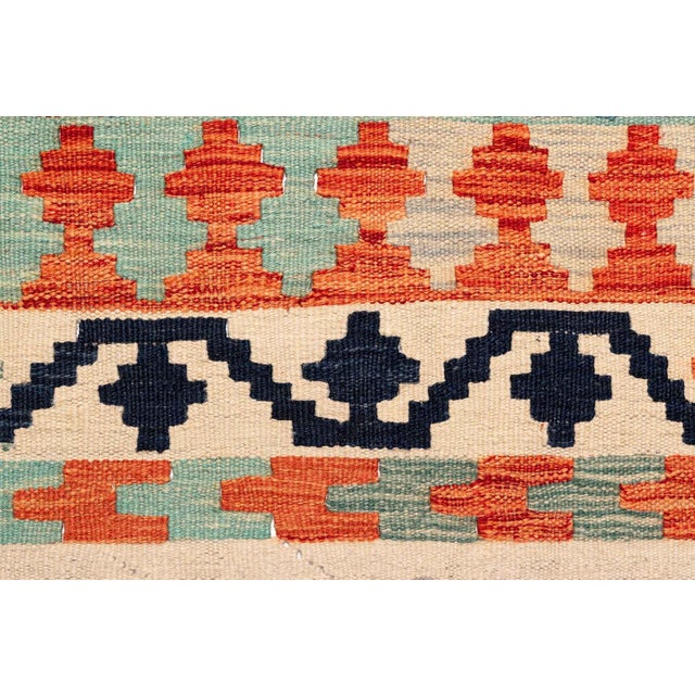 Handwoven Kilim Rug, Afghanistan For Sale - Image 9 of 18