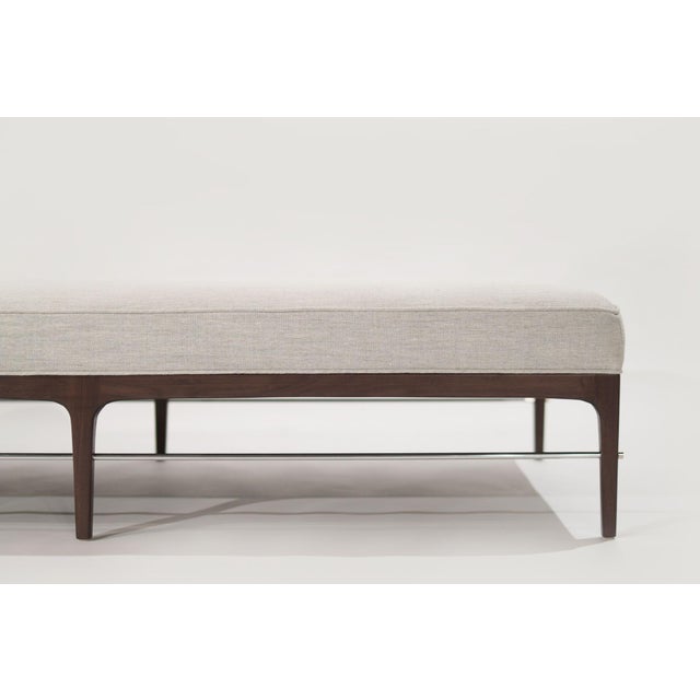 Baby Blue Linear Daybed in Dark Walnut Series 84 by Stamford Modern For Sale - Image 8 of 18