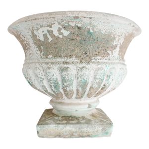 Antique French Cast Stone Planter