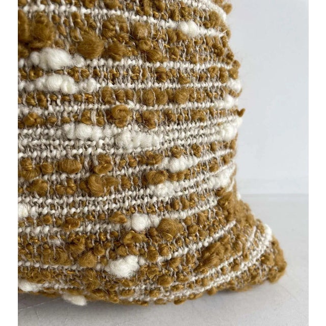 Bloom Home Inc Belgian Linen and Wool Pillow For Sale In Los Angeles - Image 6 of 8