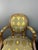 Late 19th Century Louis XVI Style Carved Wooden Armchairs, Set of 2 For Sale - Image 3 of 8