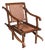 Antique Ladies Colonial Veranda Chair, English, Beech, Carrying Seat, Victorian For Sale