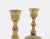 Traditional Circa 1750 Continental Brass Candlesticks, a Pair For Sale - Image 3 of 5