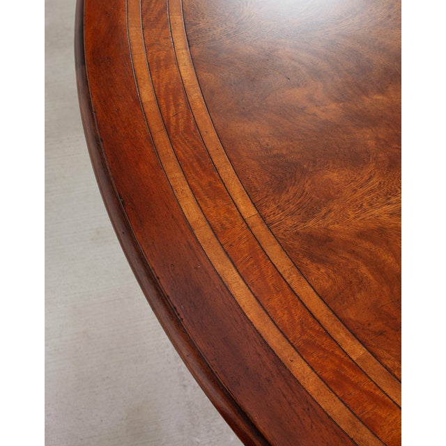 Theodore Alexander "Brooksby Nicolet" Round Dining Table For Sale - Image 12 of 18