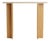 Console Table in Roman Travertine and Oak by Lebanto For Sale