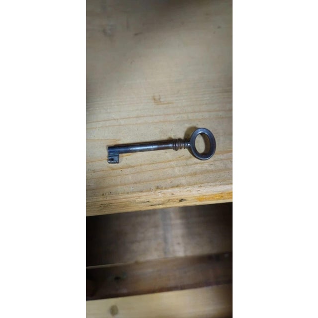 Antique Bieidermeier Style Wardrobe in Walnut, 1800s For Sale - Image 10 of 14