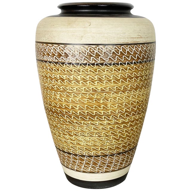 Large Abstract Ceramic Pottery Vase from Dümmler and Breiden, Germany, 1950s For Sale - Image 15 of 15