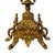 Pair of Vintage Italian Baroque Brass Brevattato 6 Light Candelabra W/Crystals & Snuffers For Sale - Image 6 of 6