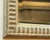 White Gold Embossed Wood Mirror For Sale - Image 4 of 10