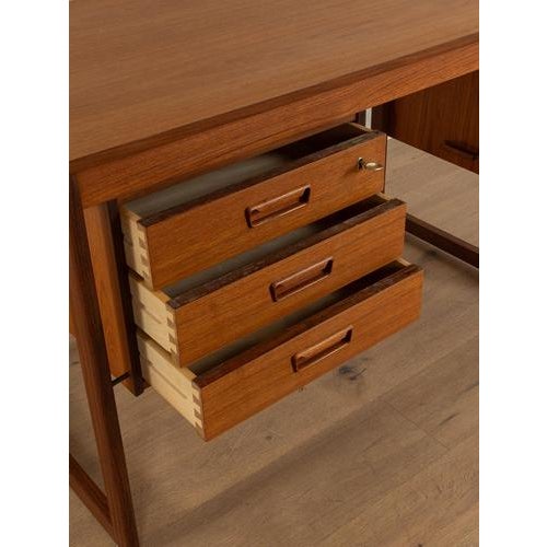 Vintage Teak Veneer Desk, 1960s For Sale - Image 8 of 11