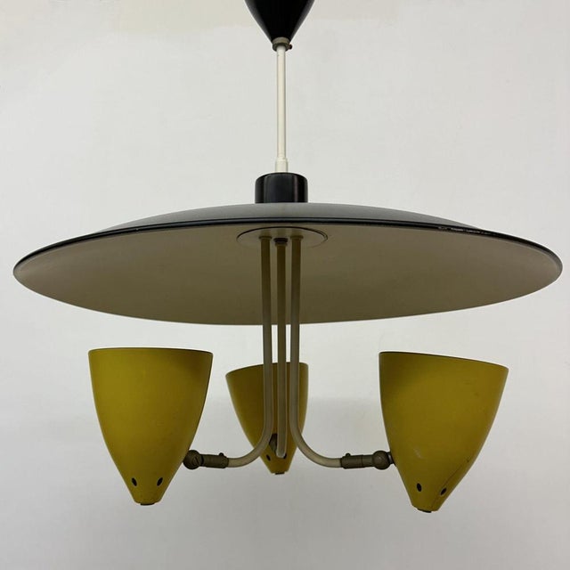 Pendant Lamp by J.H. Busquet for Hala Zeist, 1950s For Sale - Image 16 of 18