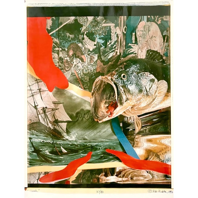 Robert Fichter Large Format Polaroid Photograph Still Life Color Photo Dye Print Robert Fichter, 1980 For Sale - Image 10 of 13