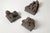 unusual, abstract bronzes of female and male acts. The three individual Brone parts can each be equipped with a small...