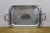 Vintage Silverplate Bar Butler Serving Trays Platters Oneida Rogers Leonard - Set of 3 For Sale - Image 6 of 12