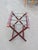Vintage Folding Luggage Rack With Canvas Straps For Sale In Washington DC - Image 6 of 7