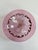Vintage Murano Style Pink Cranberry Art Glass Bowl, Pulled Spikes, UV Reactive For Sale - Image 9 of 15