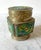 Early 20th Century Antique Chinese Brass and Enamel Tea Canister For Sale - Image 5 of 7