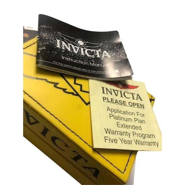 2000 - 2009 Invicta Mens Copper Face Watch Lupah Model No.2221 For Sale - Image 5 of 7