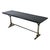 Black French Circa 1920 Slate and Iron Console Table For Sale - Image 8 of 16