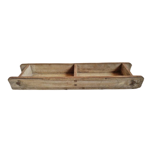 Vintage Rustic Old Wood Brick Mold - Small For Sale