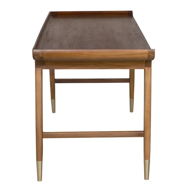 Mid-Century Modern Mandrake Desk For Sale - Image 3 of 6