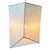 Cream 1990s Mid-Century Modern Isamu Noguchi Inspired Geometric Linen Pendant Lantern, 6 Available For Sale - Image 8 of 13