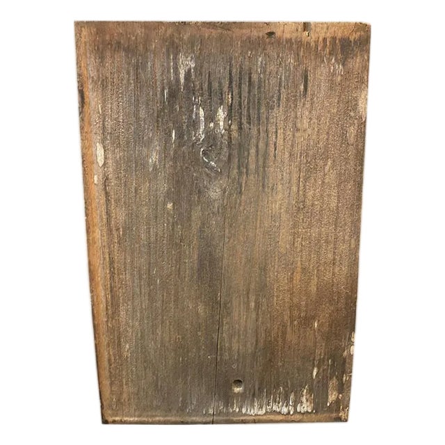 Antique Hand Carved Panel For Sale