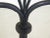 Hand Crafted Wrought Iron Tall Candlestick For Sale In Philadelphia - Image 6 of 11