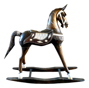 Wooden Rocking Horse, 1920s