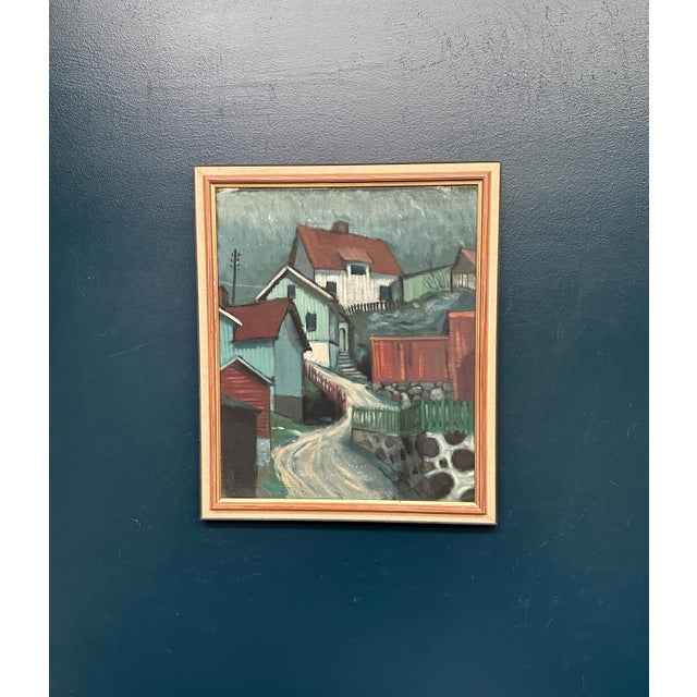 Unknown, Stryket, Nordingrå, 1959, Oil on Canvas, Framed For Sale - Image 11 of 13
