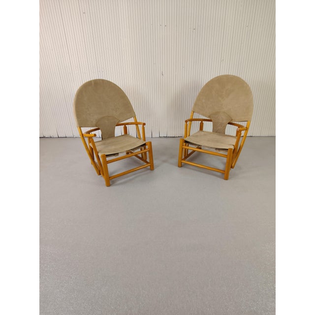 Mid-Century Modern G23 Hoop Armchair by P. Palange and W. Toffoloni for Germa, 1972 For Sale - Image 3 of 7
