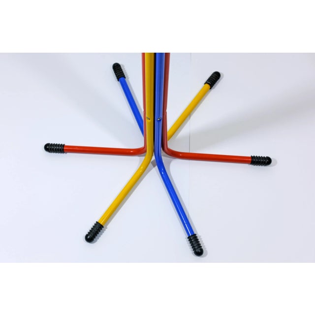 A colourful eye-catcher for any entrance area or a cheerful element in a children's room. The wardrobe is in wonderful...