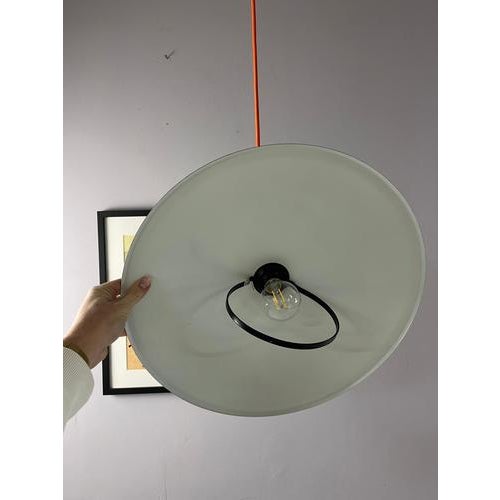 Black Pendant Lamp with Bracket by Abo Randers For Sale - Image 5 of 9