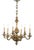 Antique Mazarin Chandelier in Gilded Bronze For Sale