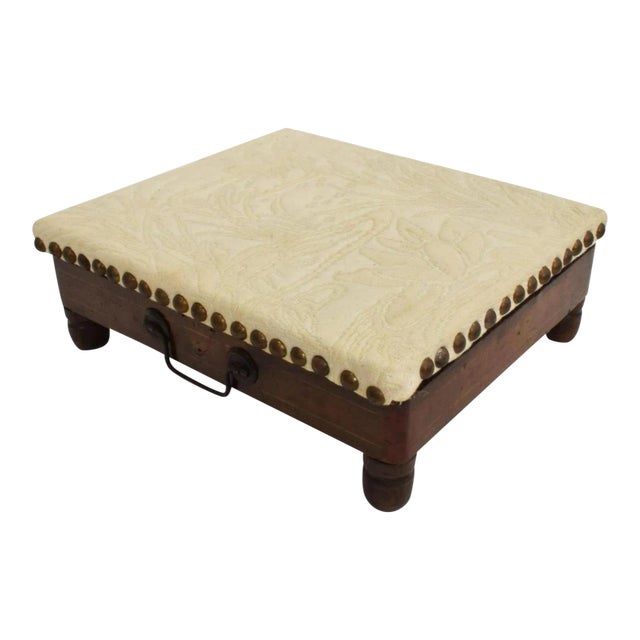 19th Century Victorian Travel Foot Warmer For Sale