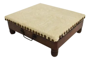 19th Century Victorian Travel Foot Warmer